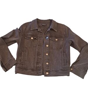 J. Crew Black Denim Jacket